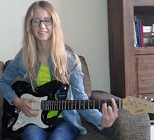 Rebekka Electrisch gitaarles