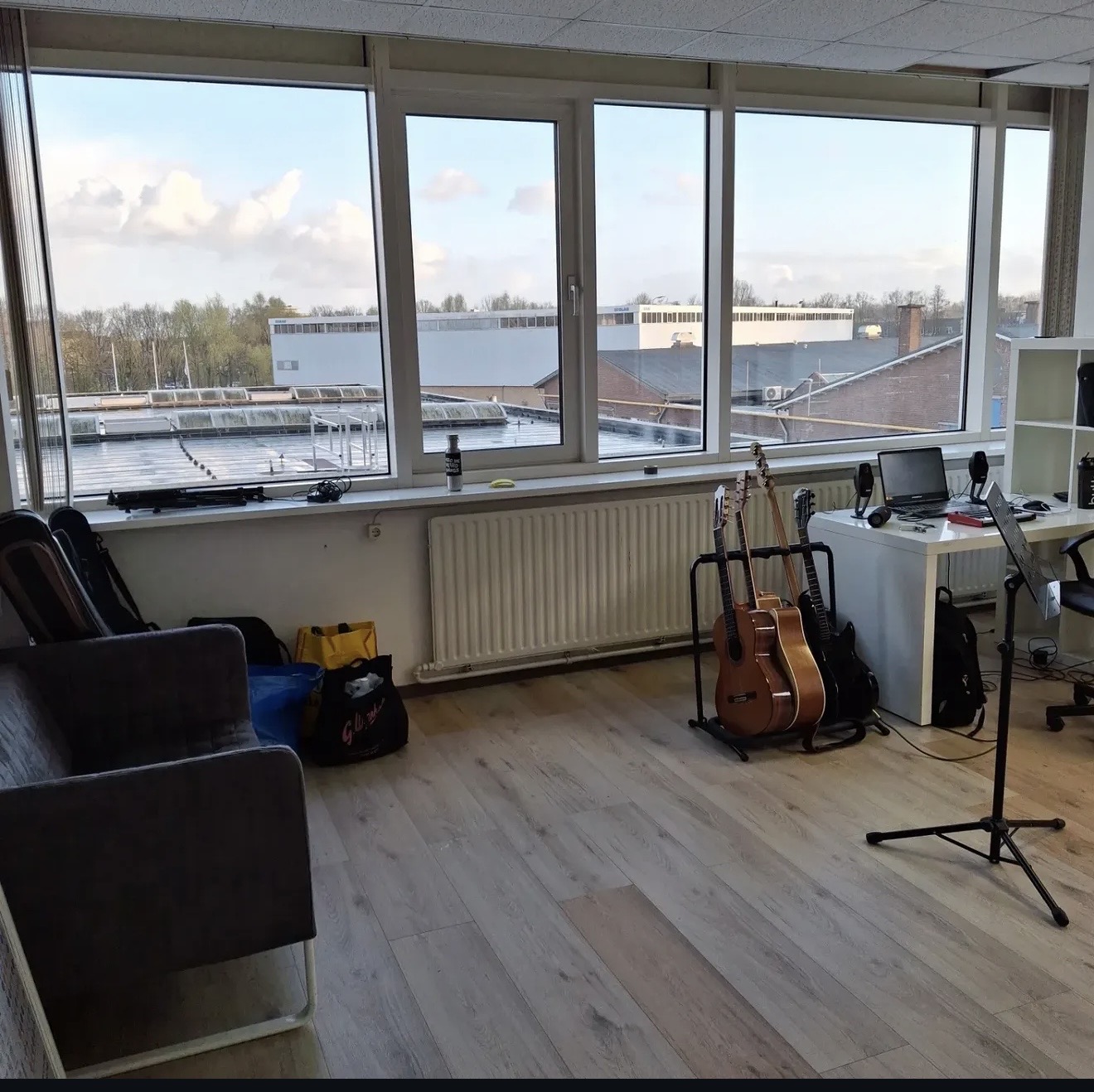 Nieuwe studio